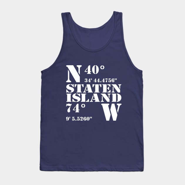 Staten Island Tank Top by Yule